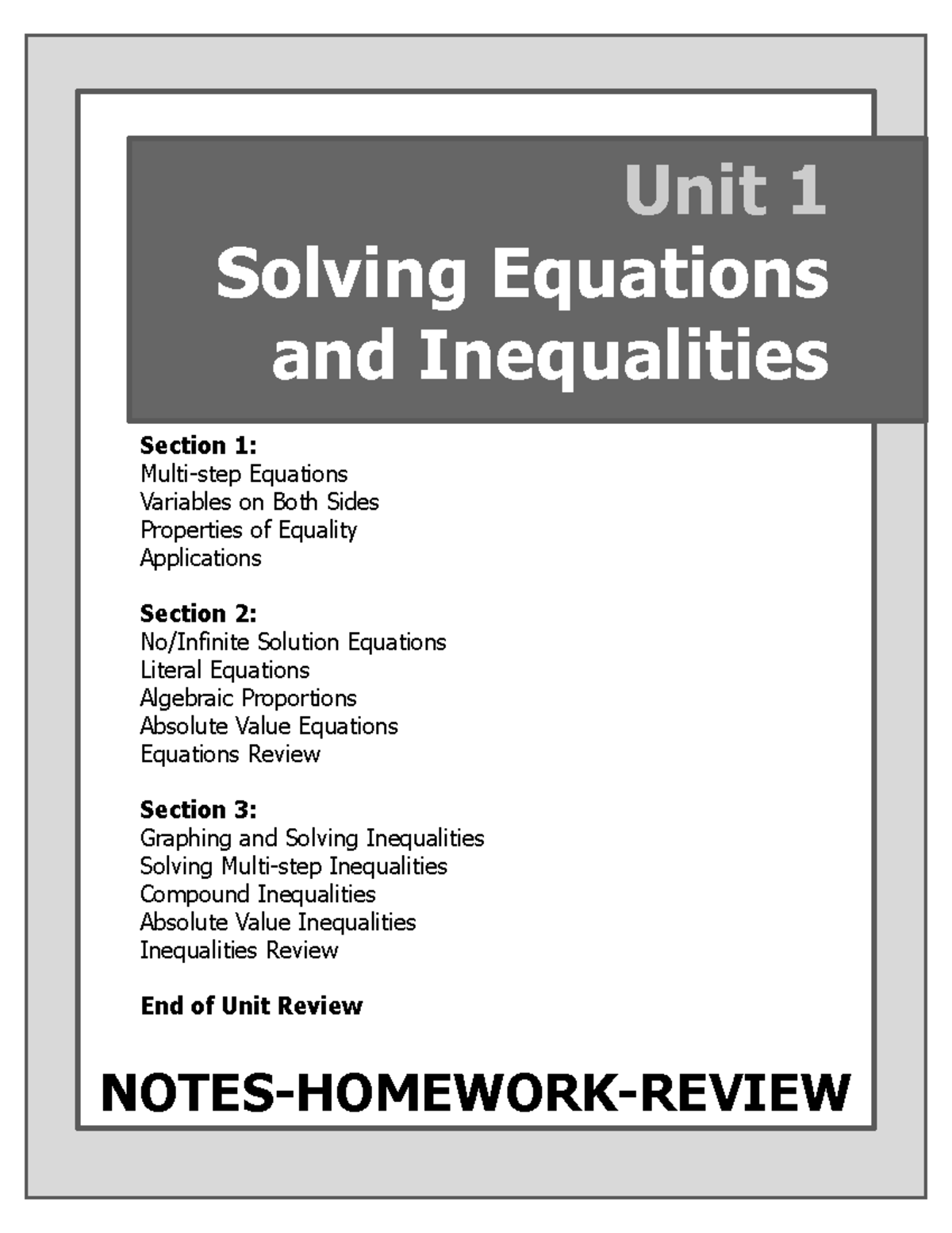 Unit+1+Solving+Equations+and+Inequalities - MATH241 - NOTES-HOMEWORK ...