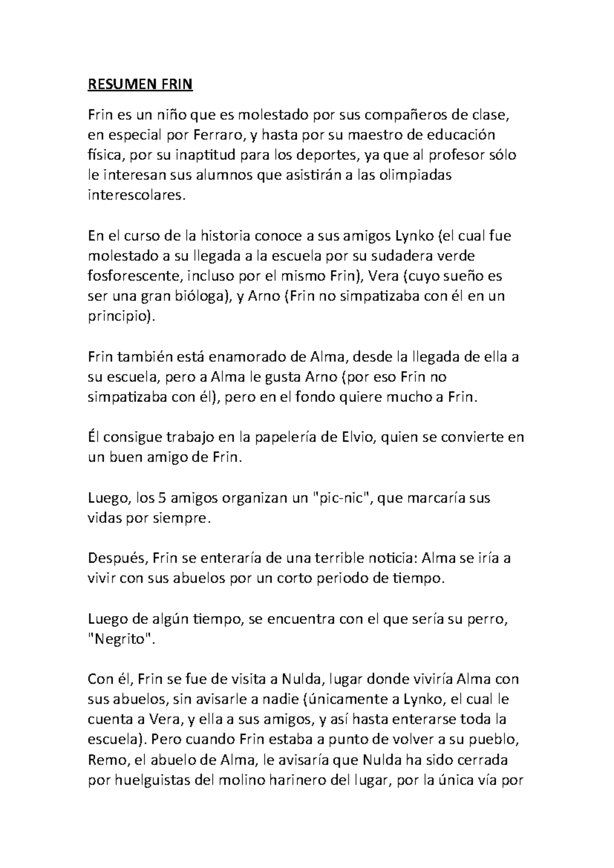 Resumen del libro 