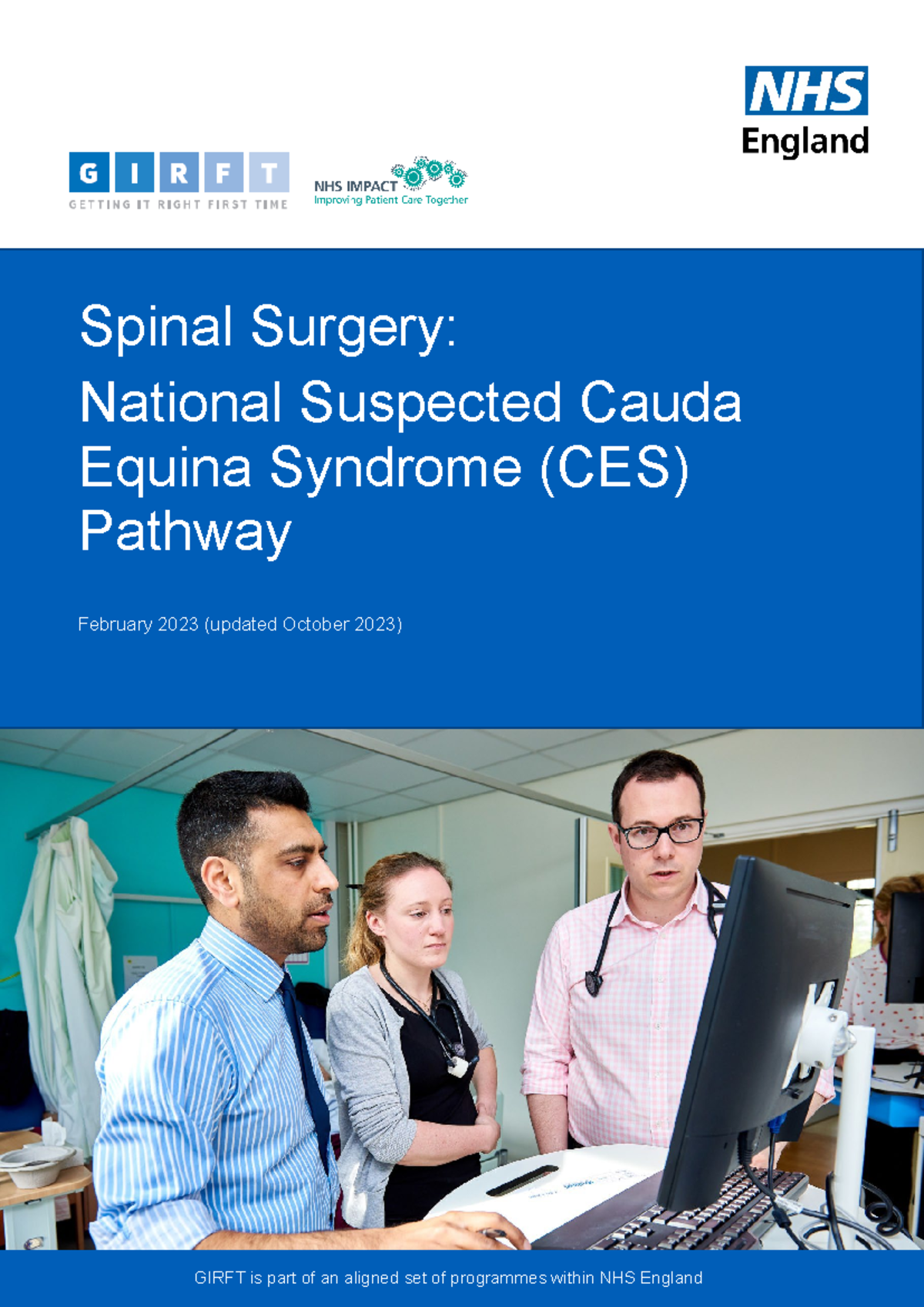 Updated National Suspected Cauda Equina Pathway V2 - October 2023 - Studocu