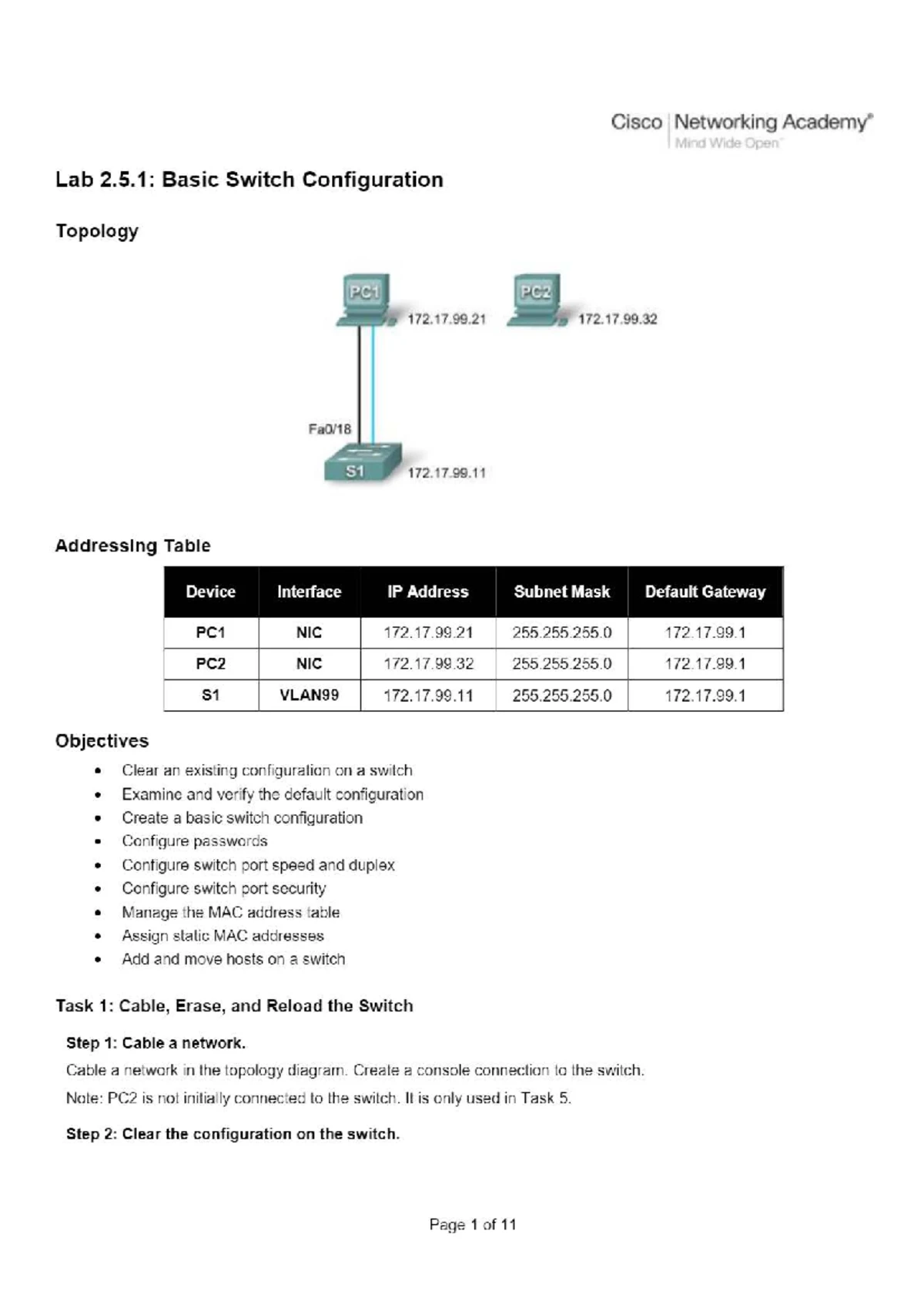 Lab 3.2.1.4 - Configuring EtherChannel with PAgP and LACP in Cisco ...