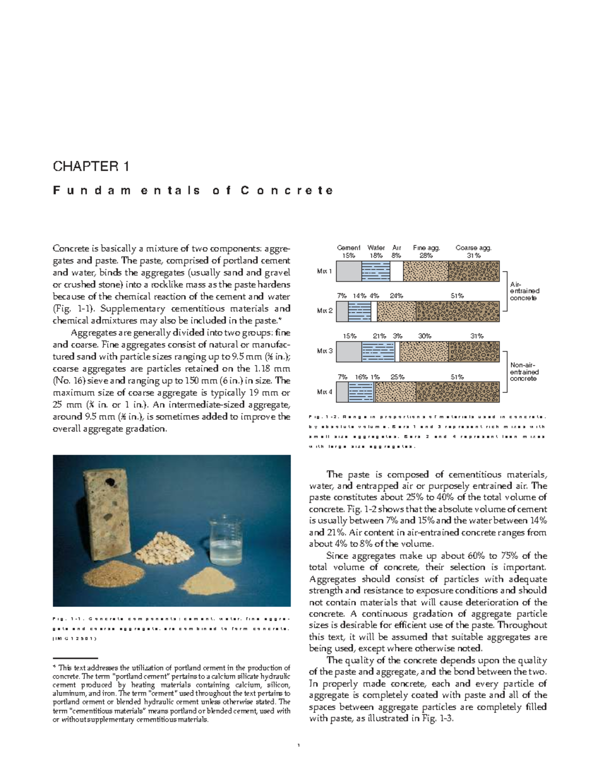 Fundamentals of Concrete: Chapter 1 Overview and Key Concepts - Studocu