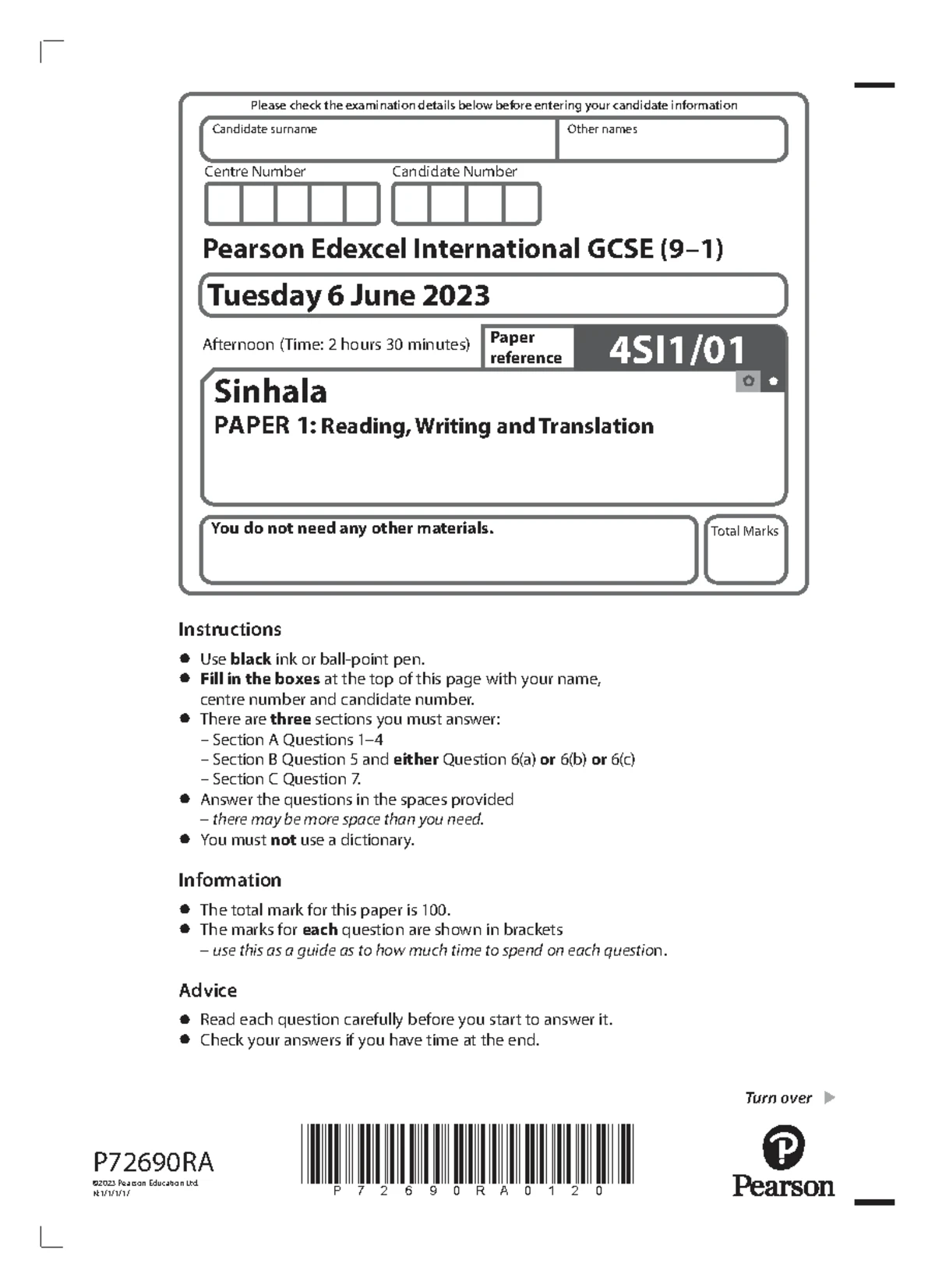 Statements & Conclusions for LLB Entrance (OUSL) - Student Help Guide ...