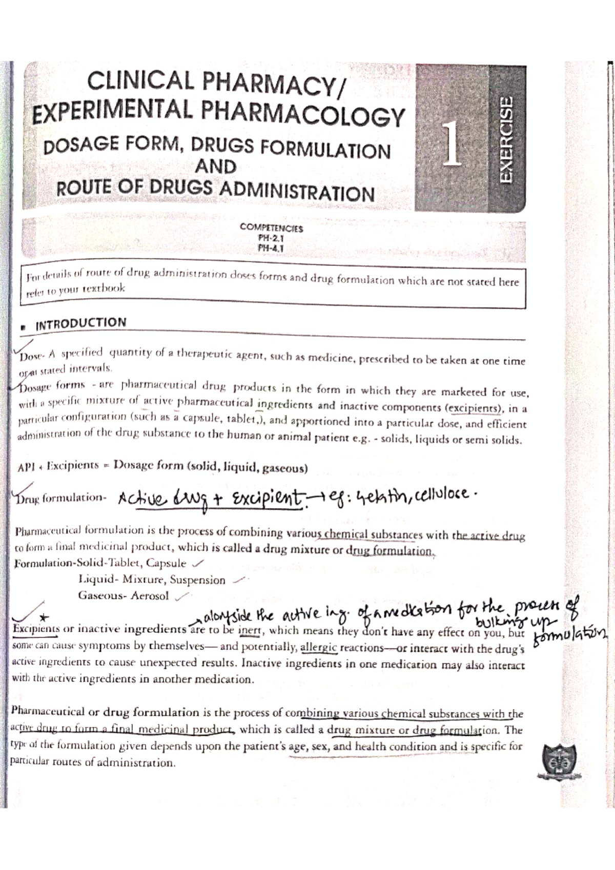 CLINICAL EXPERIMENTAL PHARMACOLOGY: Dosage Forms & Drug Formulation ...