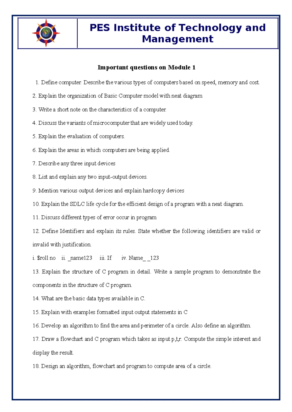 C Looping Structures Overview and Applications Report - Studocu