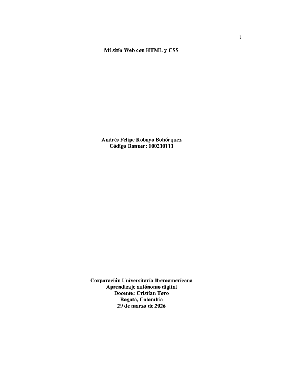 Actividad 4: Creación de un Sitio Web en WIX - HTML y CSS - Studocu