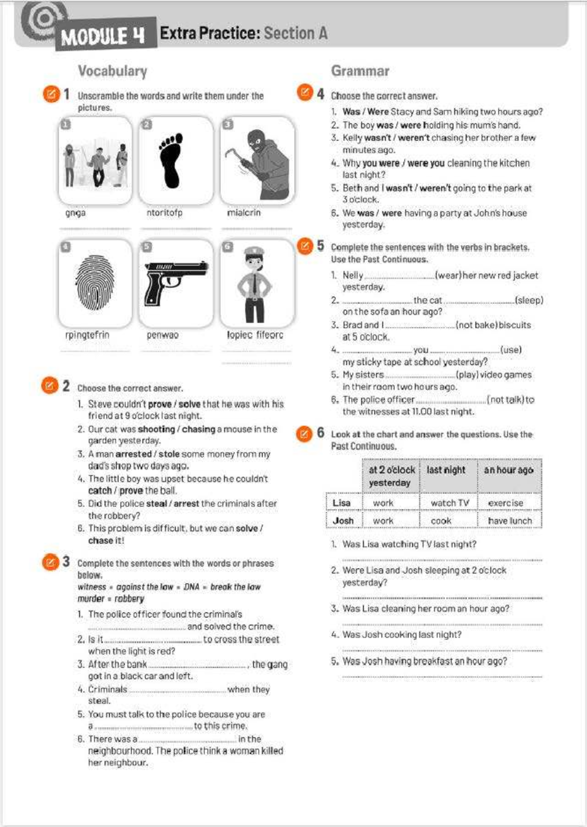MODULE 4 Extra Practice: Vocabulary & Grammar Exercises - Studocu