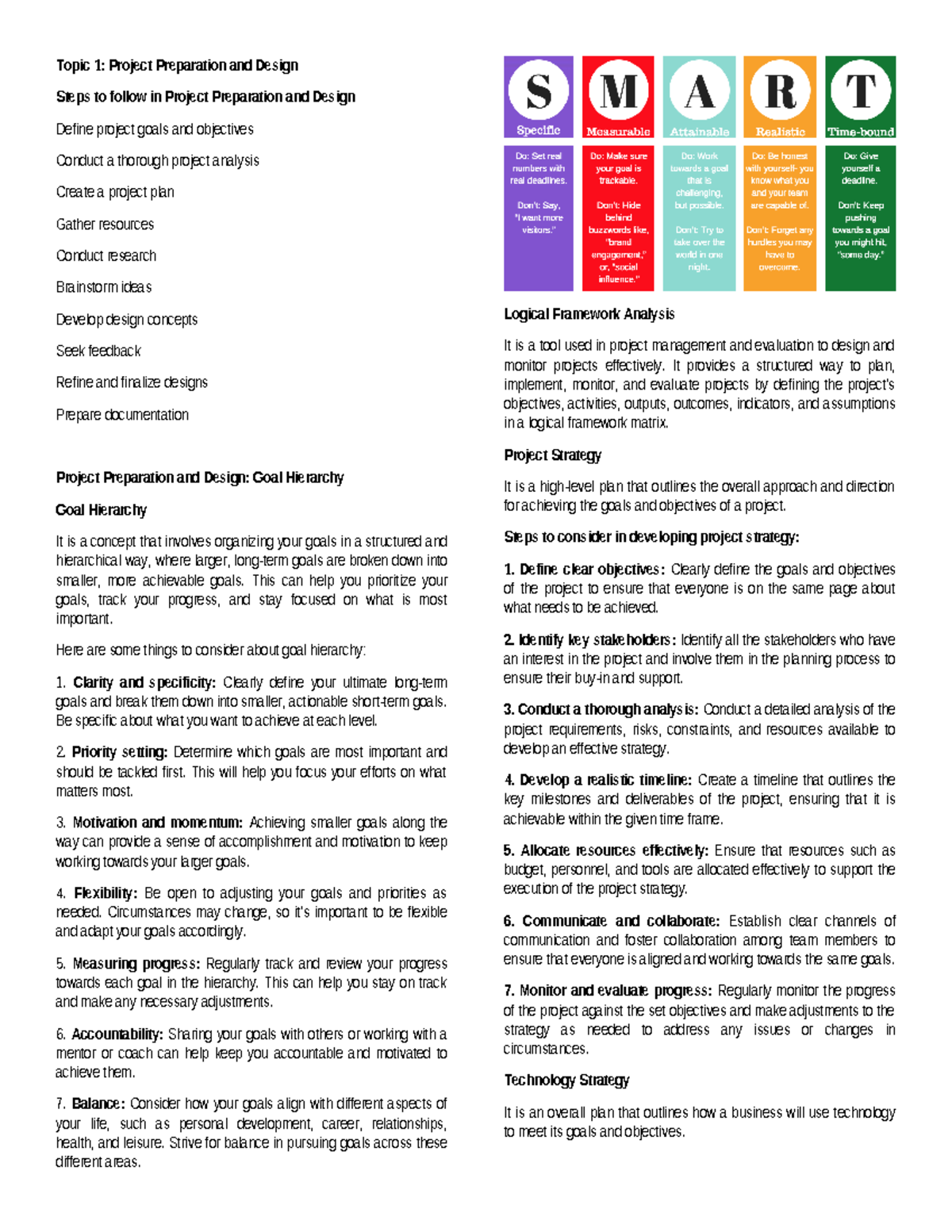 Project Management Review: Key Strategies & Tools for Success - Studocu