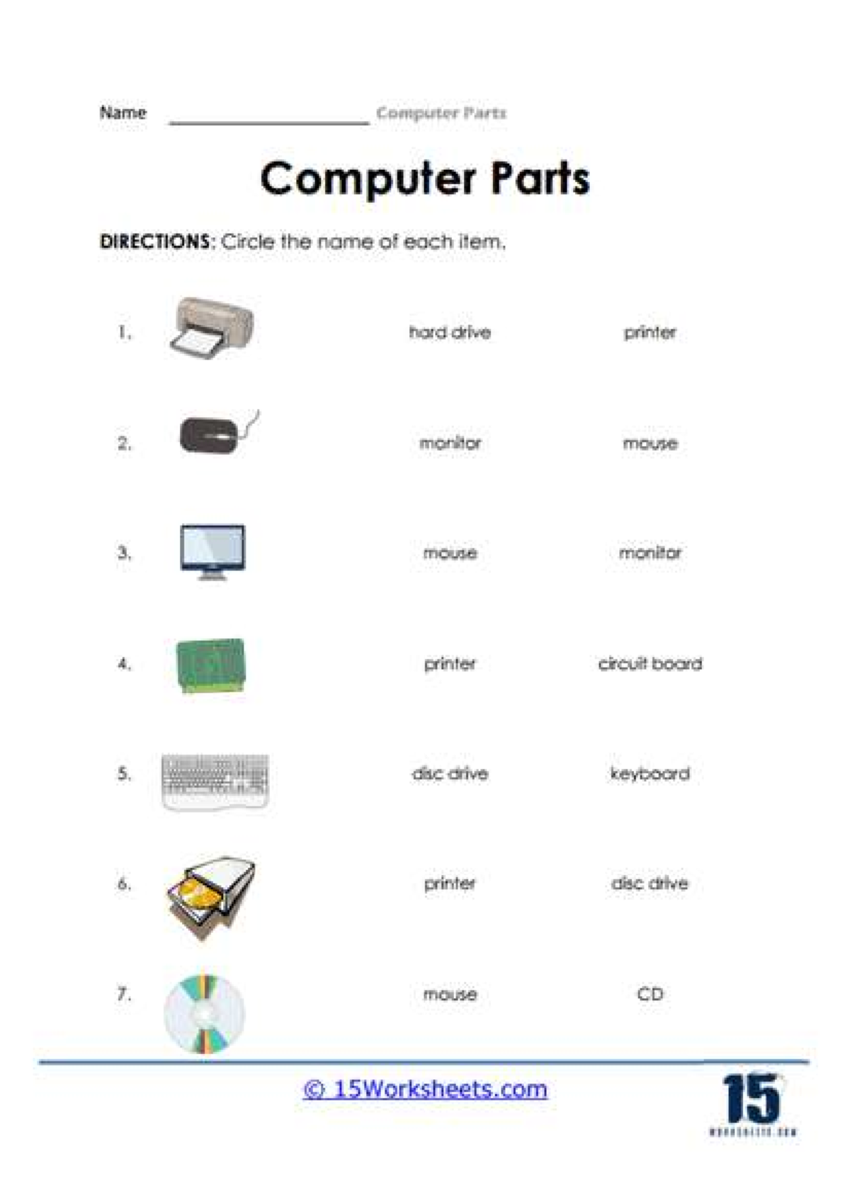 Y1 ICT Worksheet - ICT - Information Technology in a Global Society HL ...
