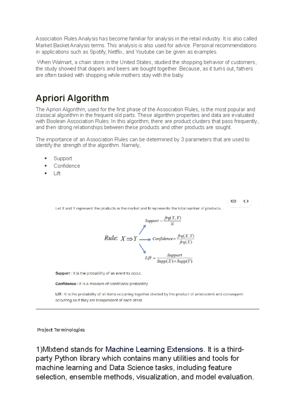 Association Rules Analysis in Python: A Comprehensive Study - Studocu