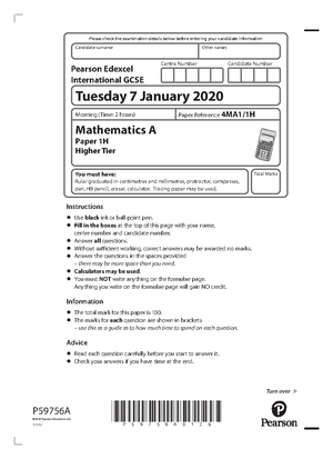 Predicted Paper 2 - Topic Booklet - Paper 2 Predicted Topics Bounds ...