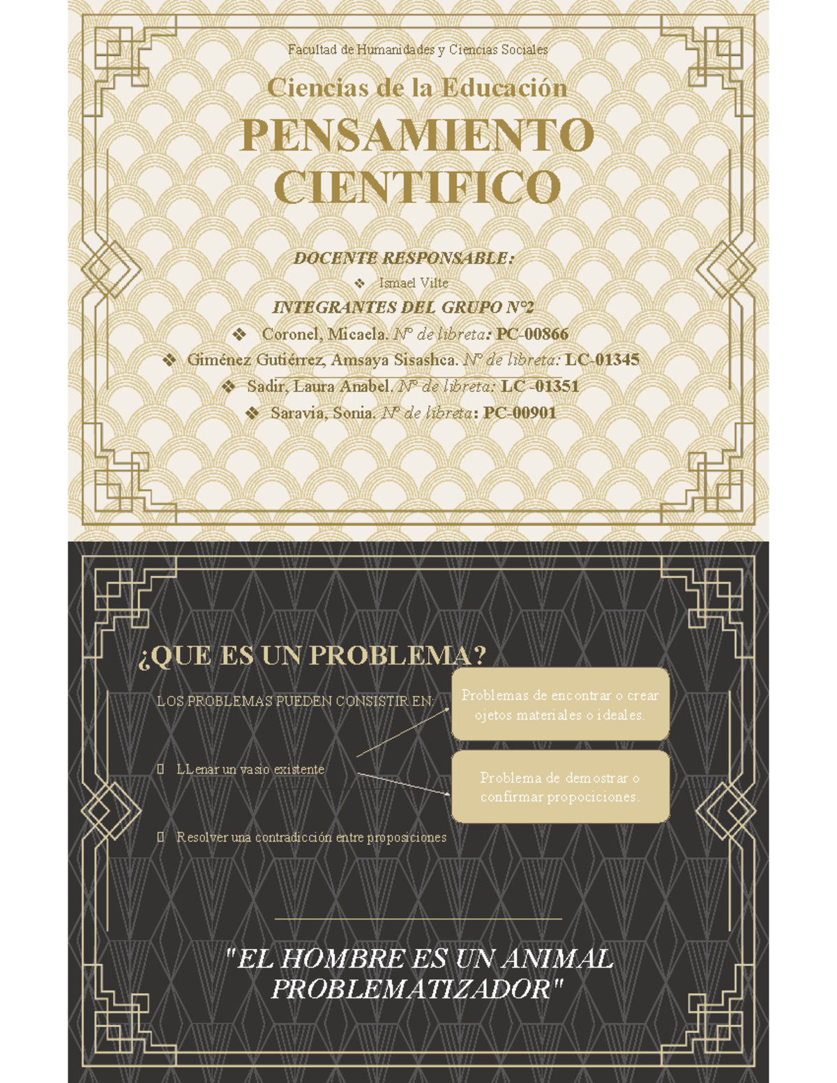 Introducción al Pensamiento Científico - PENSAMIENTO CIENTIFICO 2023 ...