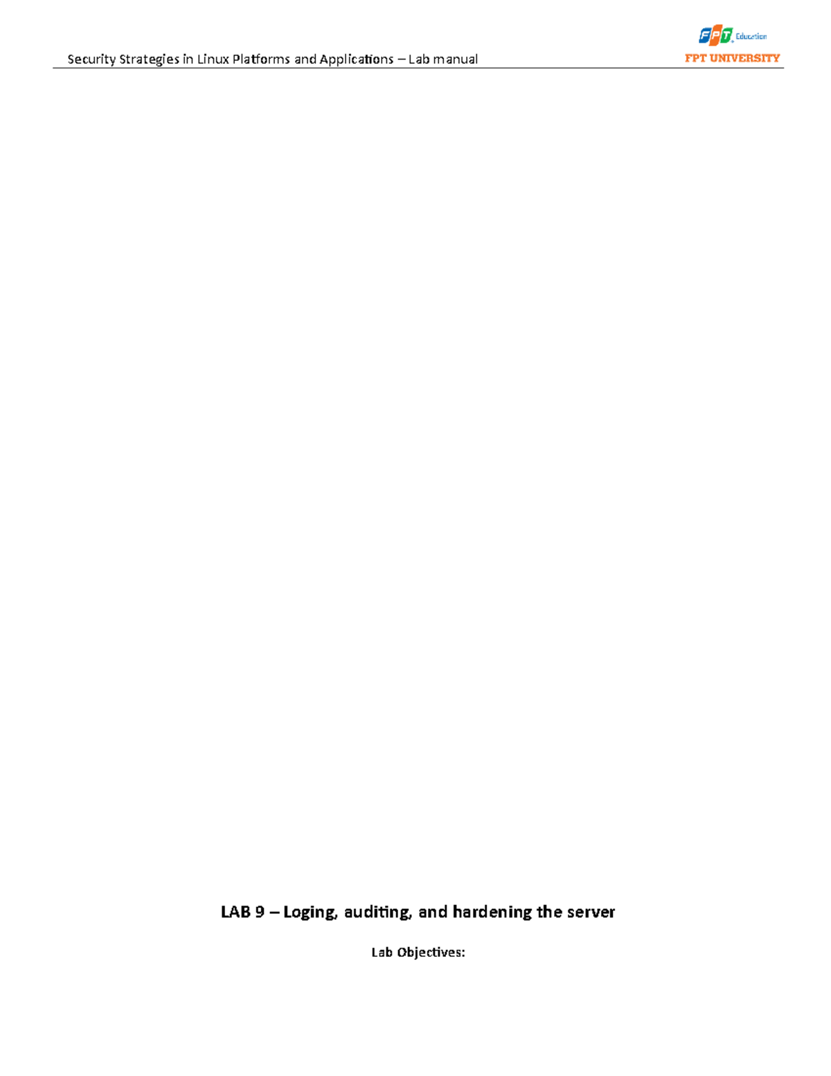 Lab Manual - OSP201: Security Auditing and Server Hardening Techniques ...