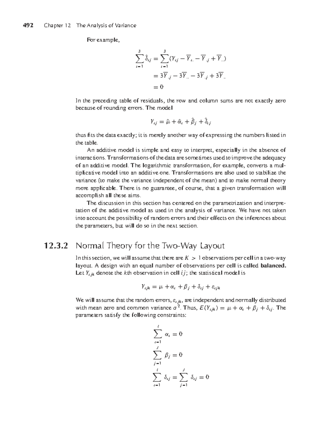 492 Chapter 12: Analysis of Variance in Statistics - Studocu