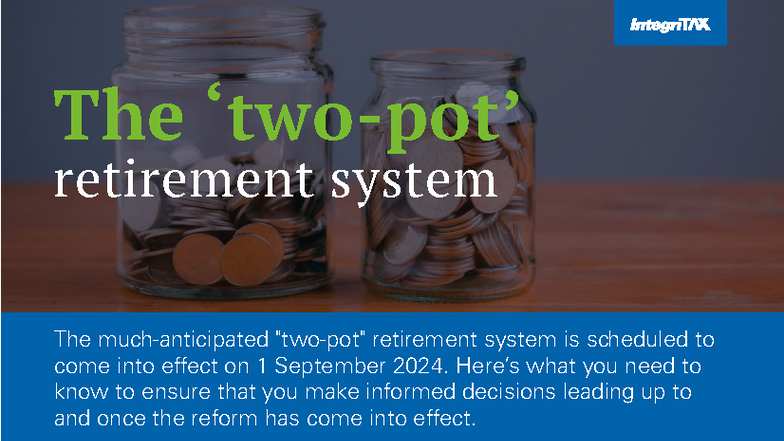 The 2 Pot System: Key Insights for Retirement Reform (2024) - Studocu