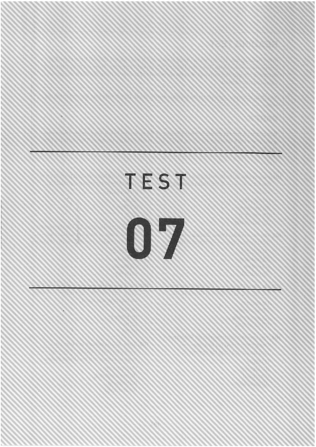 TES 07 READING TEST - TOEIC Preparation Guide and Practice Questions ...