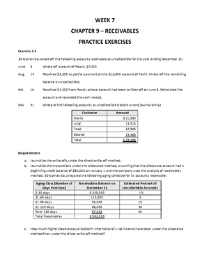 Practice Set A Sol 1 njdsbfbsdvc - CHAPTER 5 – ACCOUNTING FOR ...