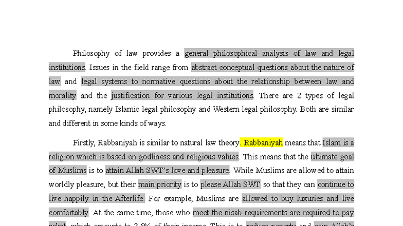 PHIL 202: Midterm Notes on Islamic & Western Legal Philosophy - Studocu