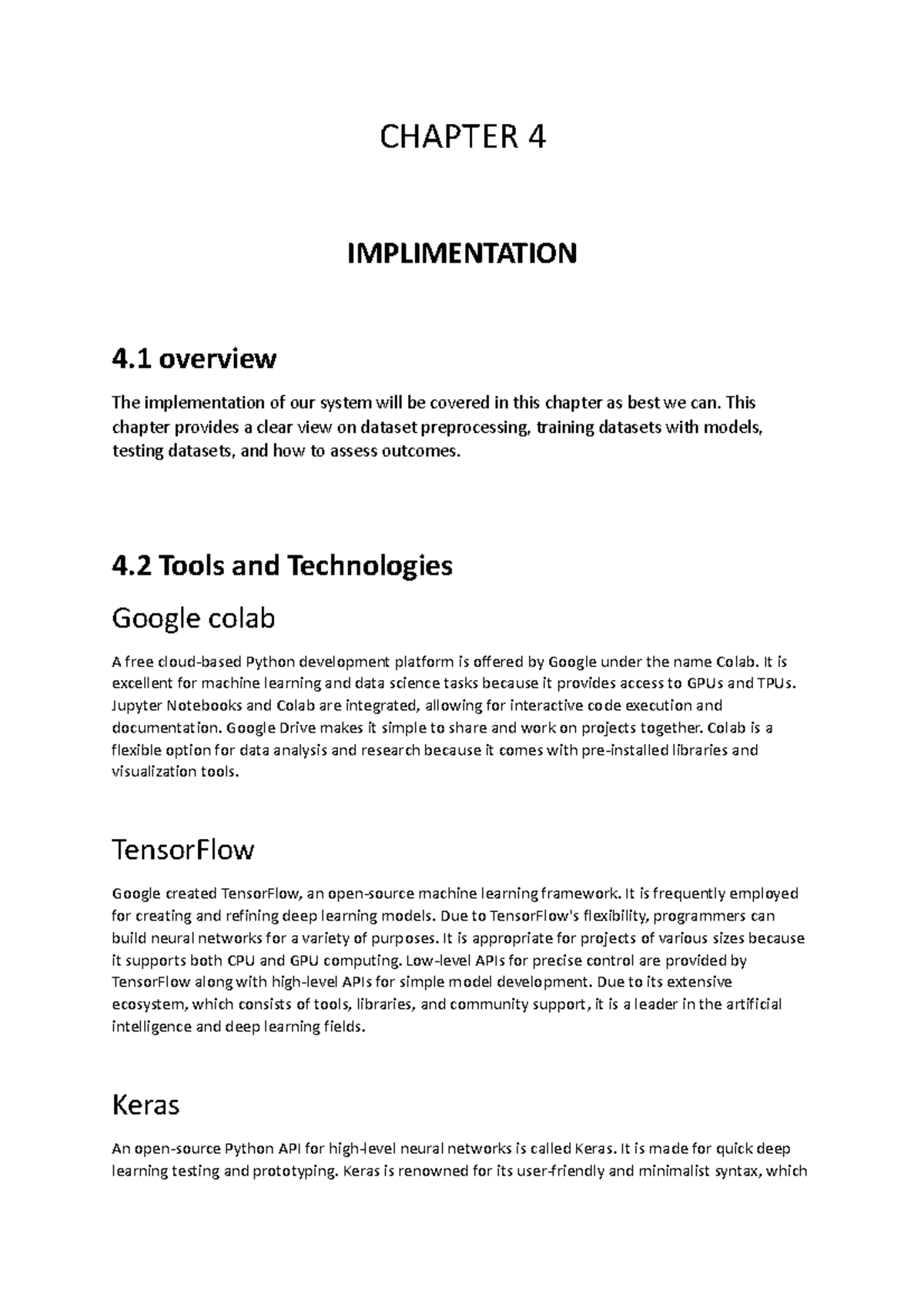 Chapter 4 - Implementation of Data Science Models in Python - Studocu