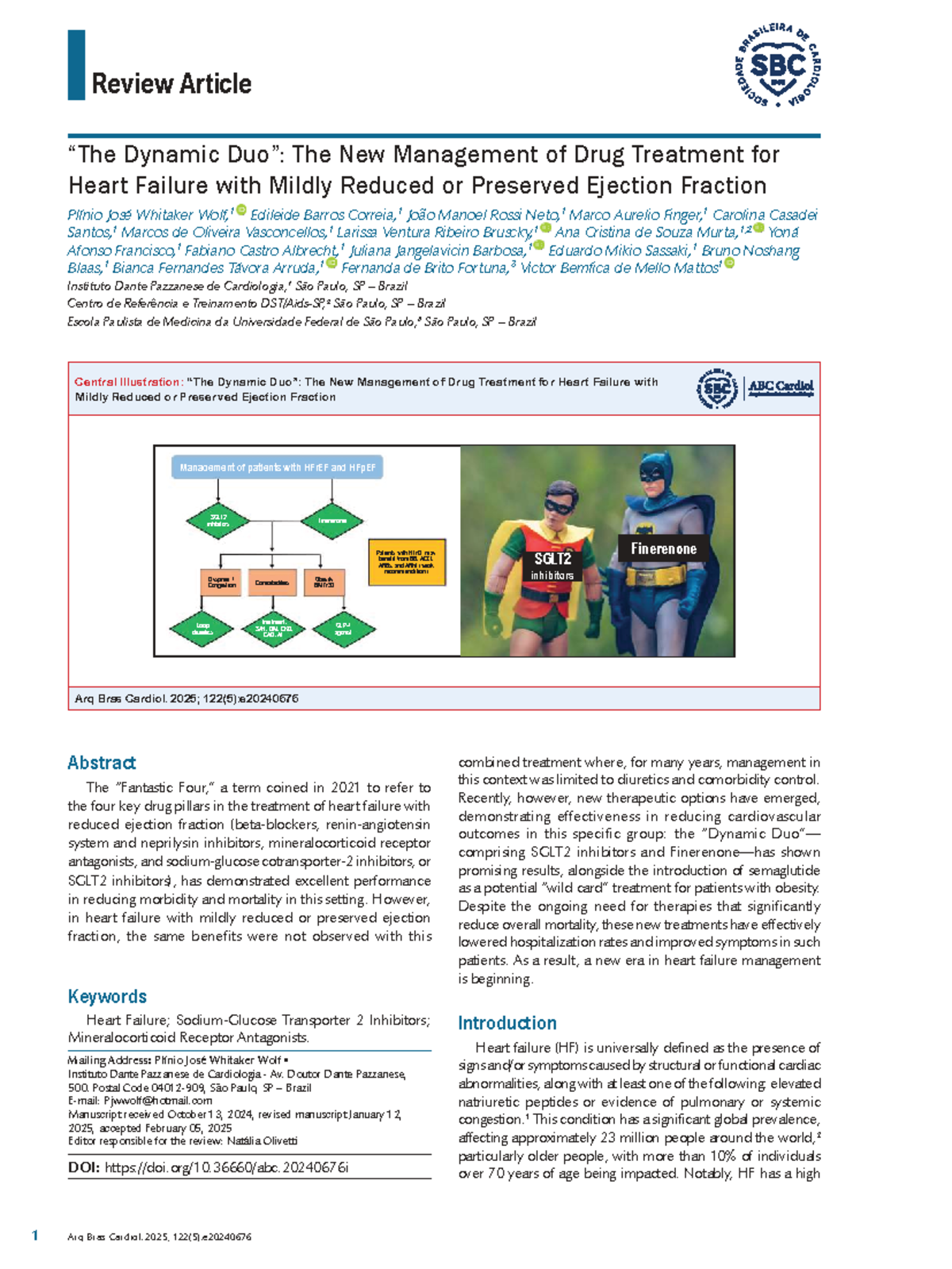 Dynamic Management of Drug Treatment for Heart Failure: HFrEF & HFpEF ...