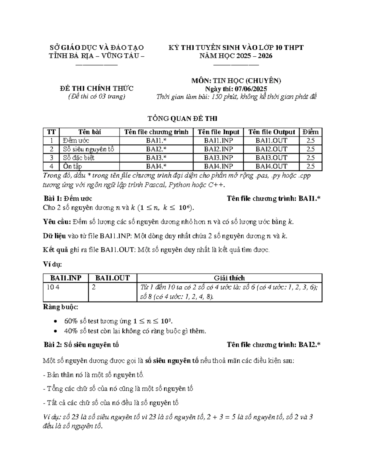 Đề thi thử CKI 2: Trắc nghiệm Toán học và Giải bài tập - Studocu