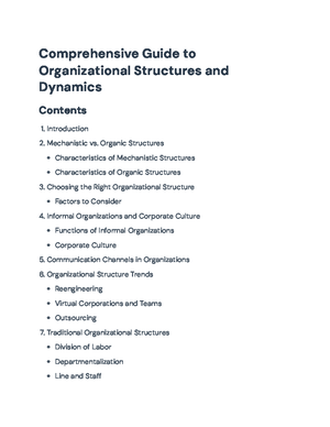 Business Ownership Structures: A Comprehensive Guide to Types and ...