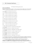 Cheat sheets for Studying Anatomy and Physiology in Honors - Studocu