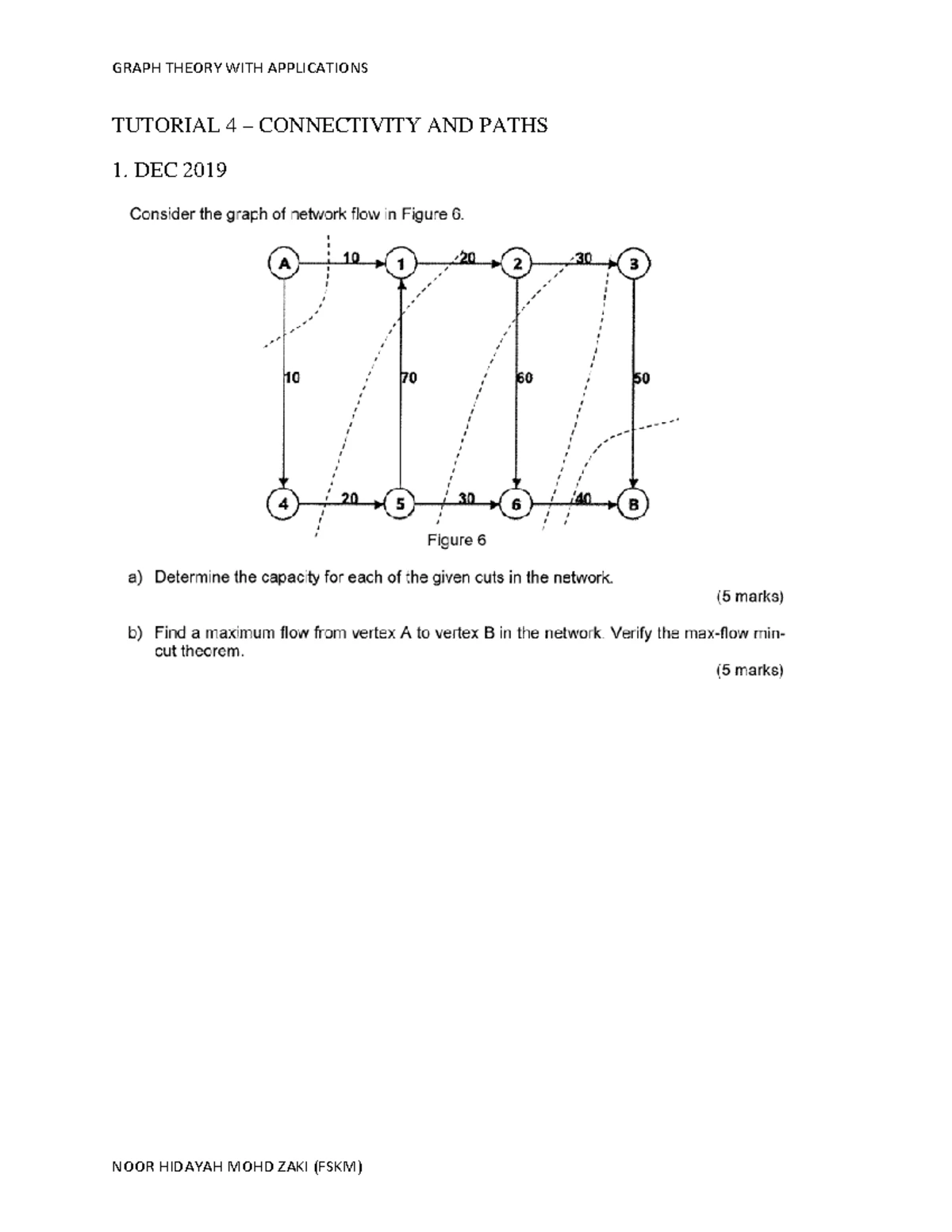 Tutorial 2 - TREE AND Distance - Graph Theory with Application ...