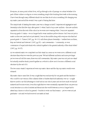 APL 110 - Essay 2 - Grade: A+ - APL 110 Essay 2 Beauty and ...