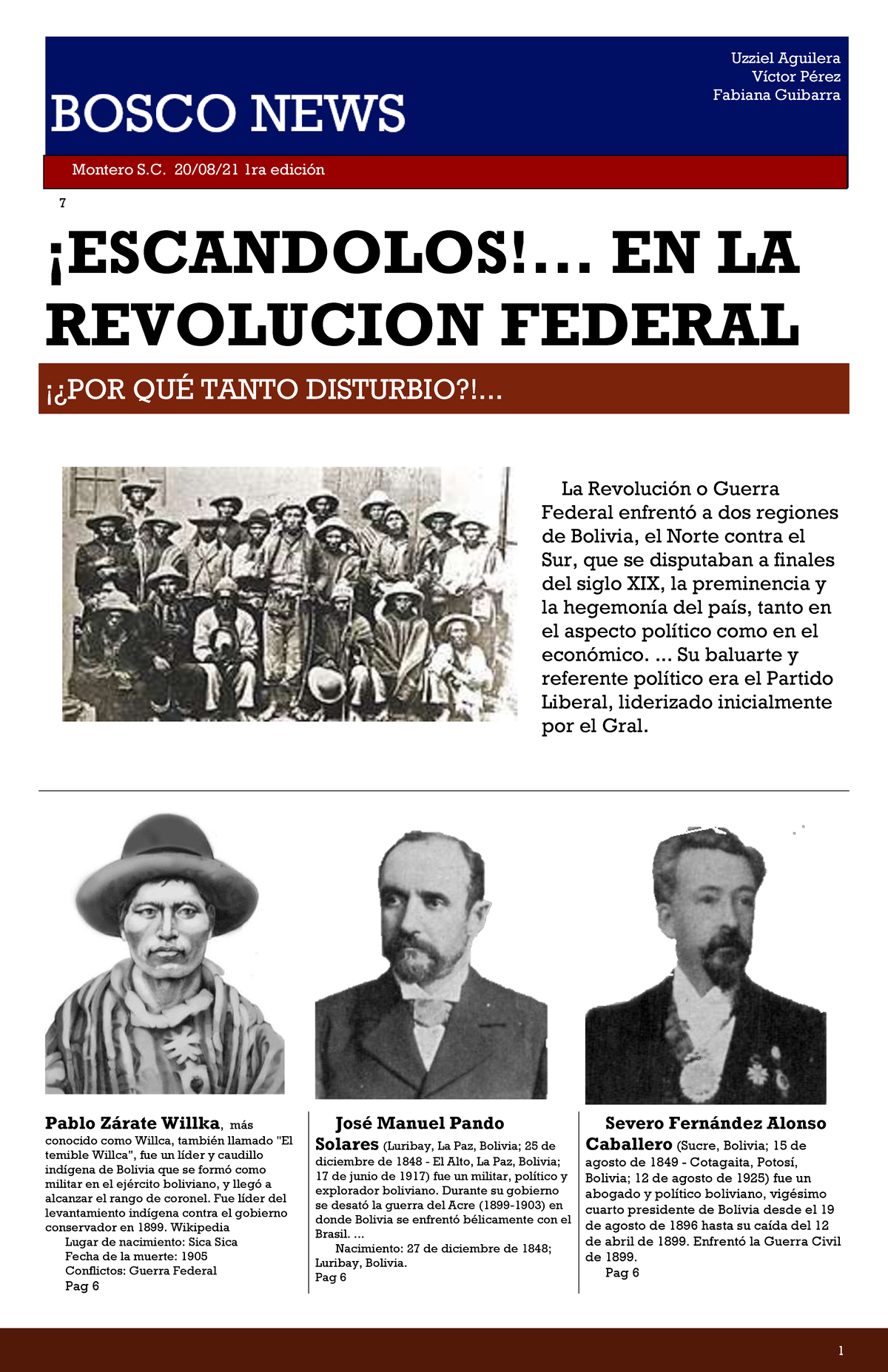 Resumen de la Revolución Federal - Ciencias Sociales 7 - Document Preview