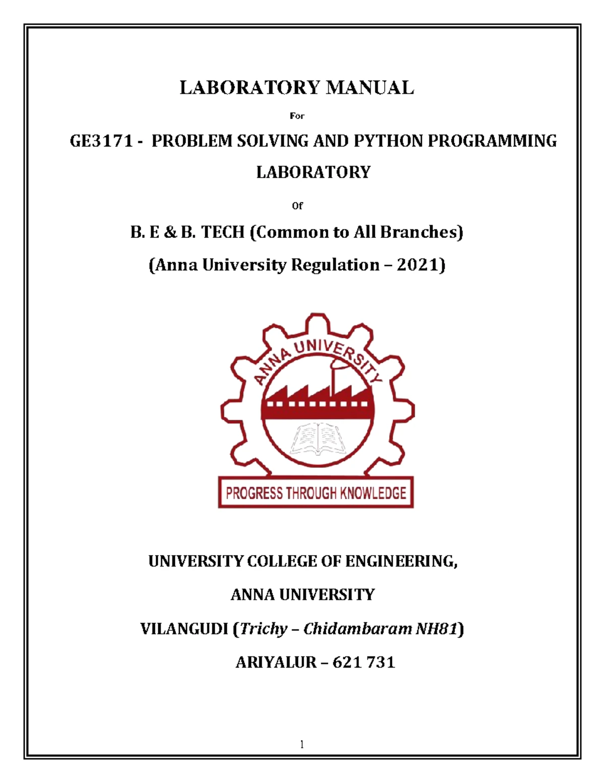 Python Programming Lab Manual - ECE 2023: Flowcharts & Algorithms - Studocu