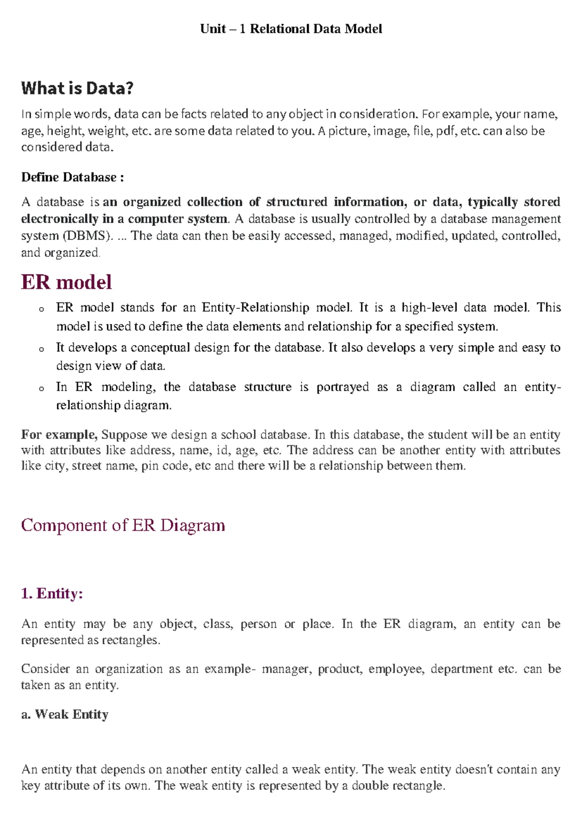 Teradata Interview Questions and Key Concepts for DML and DDL - Studocu