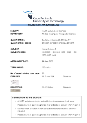 BPSDGR - CPUT - BSc Diagnostic Radiography - Studocu