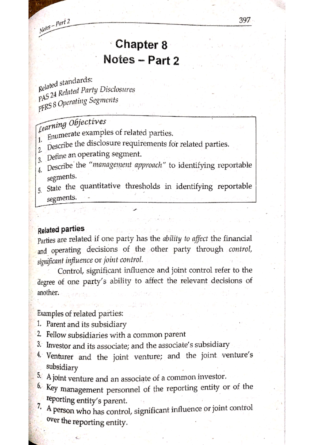 Chapter 8 Summary and Key Concepts - IA3 by Millan - Studocu