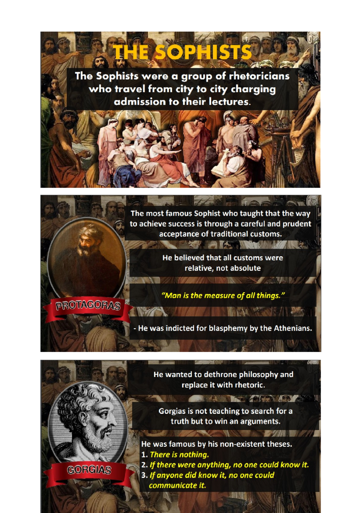 Socsci Notes 2: Overview of The Sophists and Socratic Philosophy - Studocu