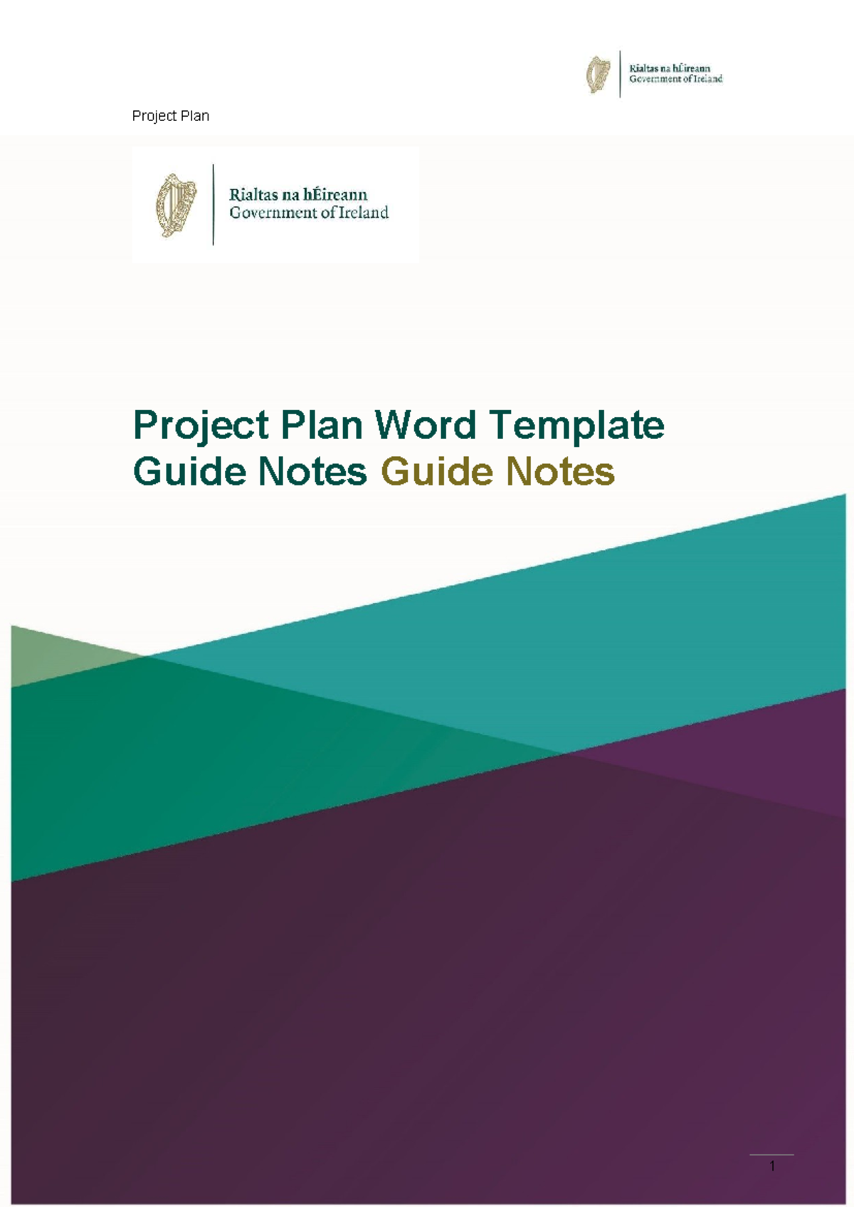 Project Plan Template Guide Notes for Effective Management - Studocu