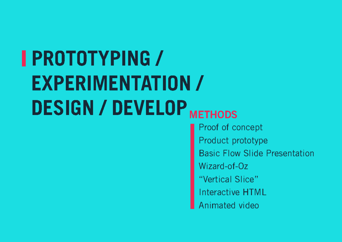 05 Design Thinking: Prototyping and Testing Overview - Studocu