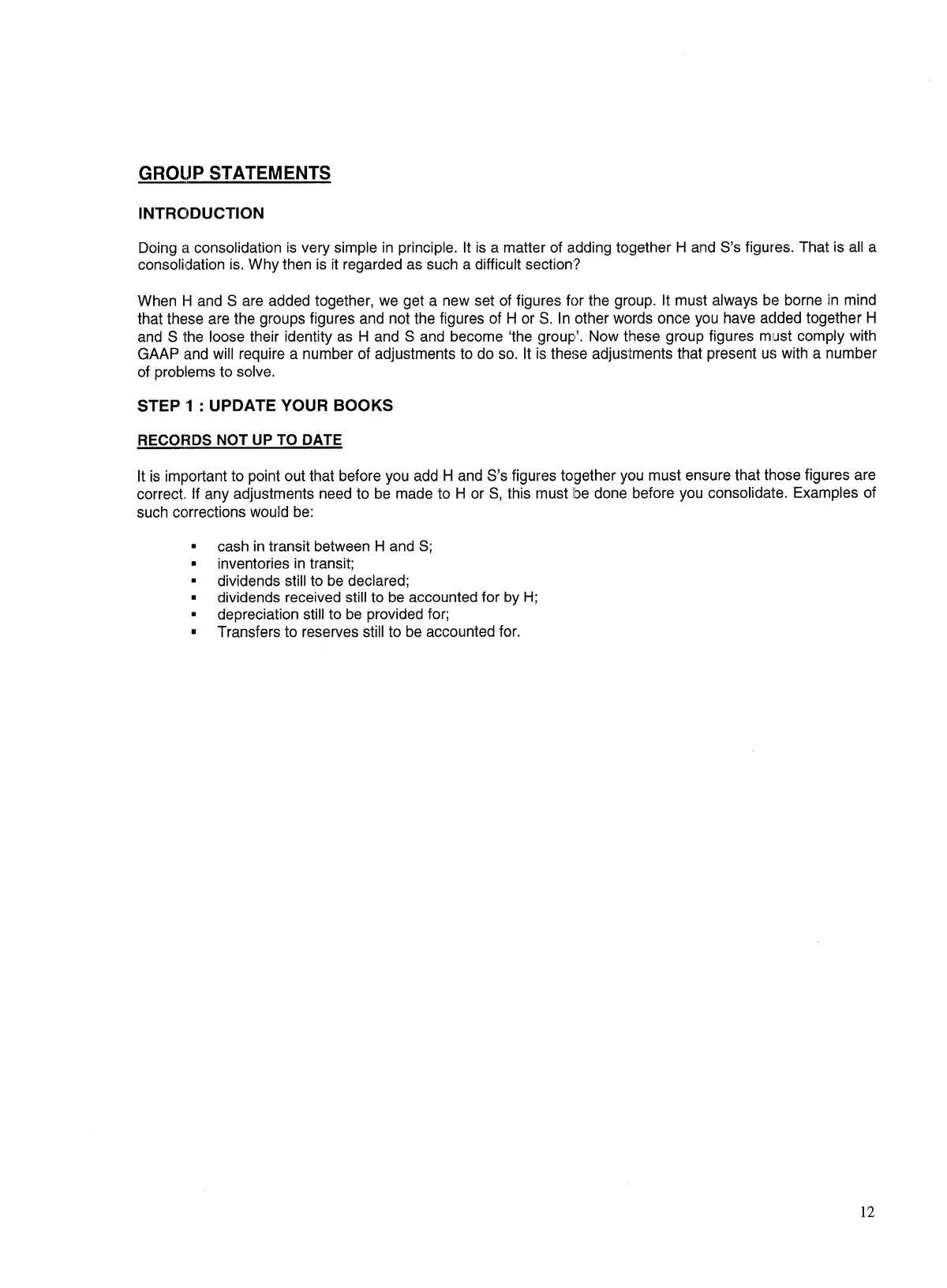 FAC2602 - Group Financial Statements Overview - Studocu