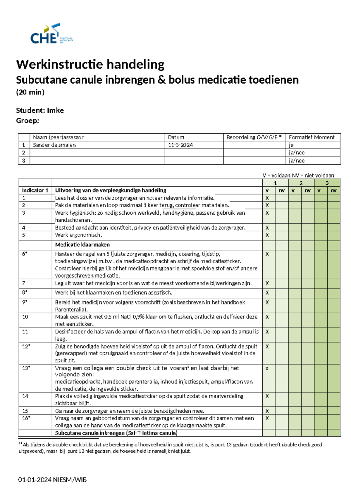 Werkinstructie Subcutane Canule Inbrengen En Medicatie Toedienen 