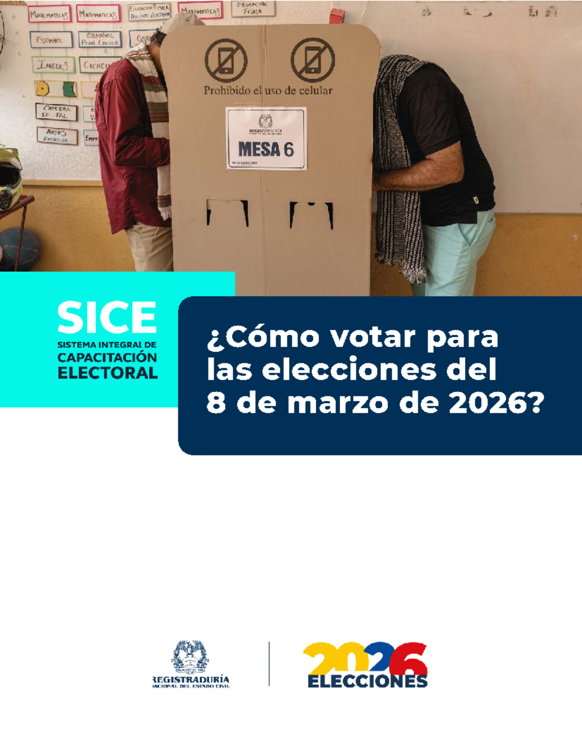Instrucciones para Votar en las Elecciones del 8 de Marzo 2026 - Studocu