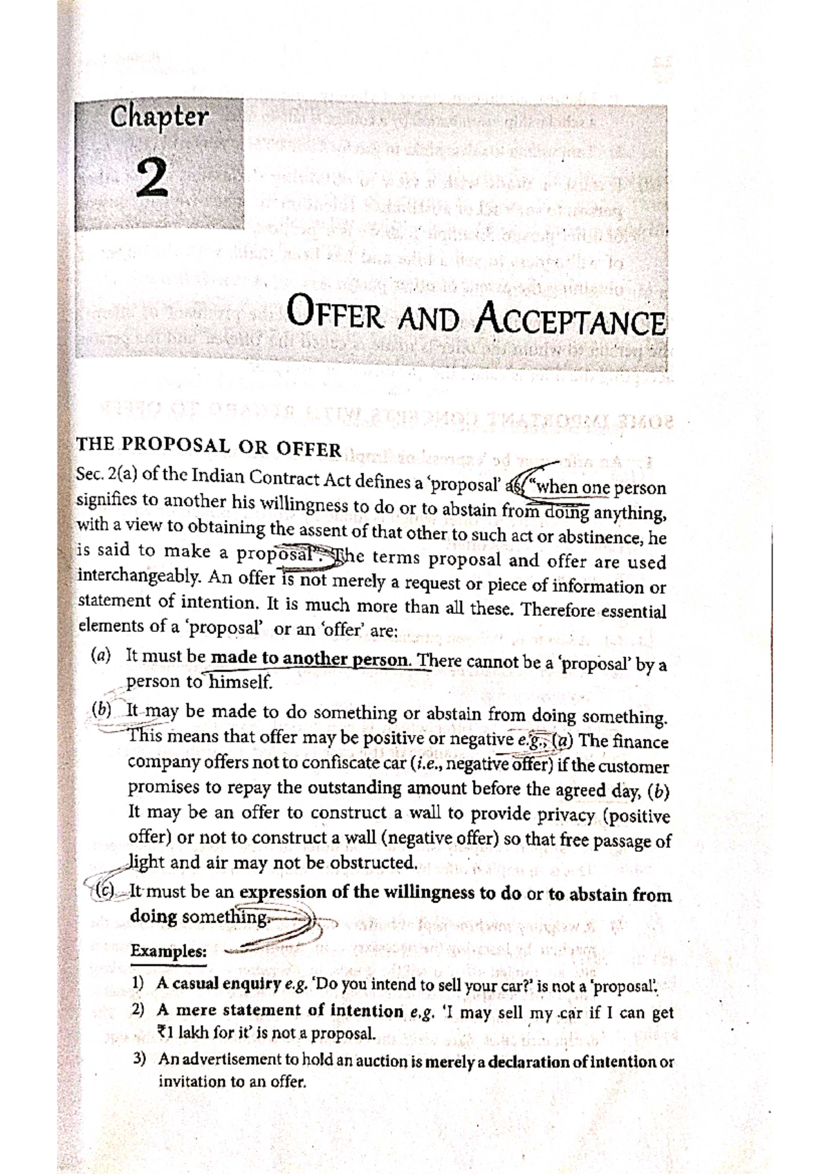 BL-02 - Chapter 2: Offer and Acceptance Explained - Studocu