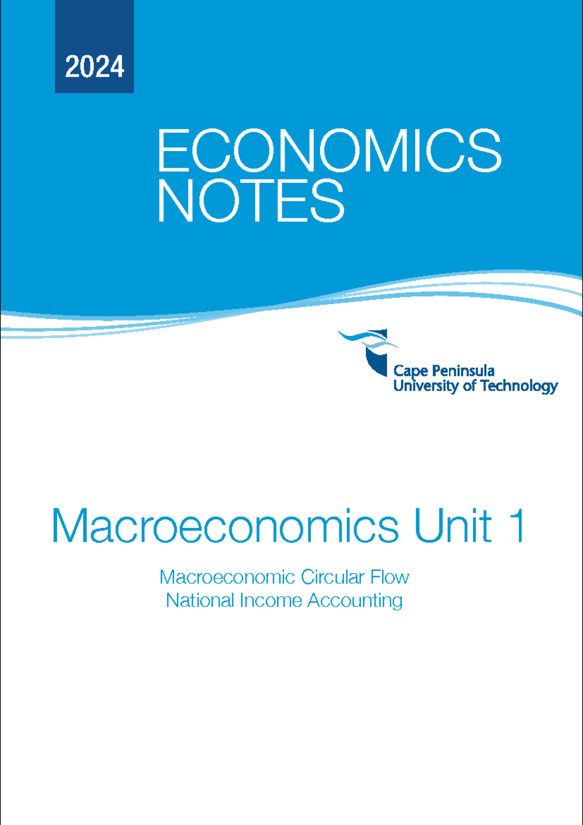 Macroeconomics Unit 1 Notes and Overview for 2024 - Studocu