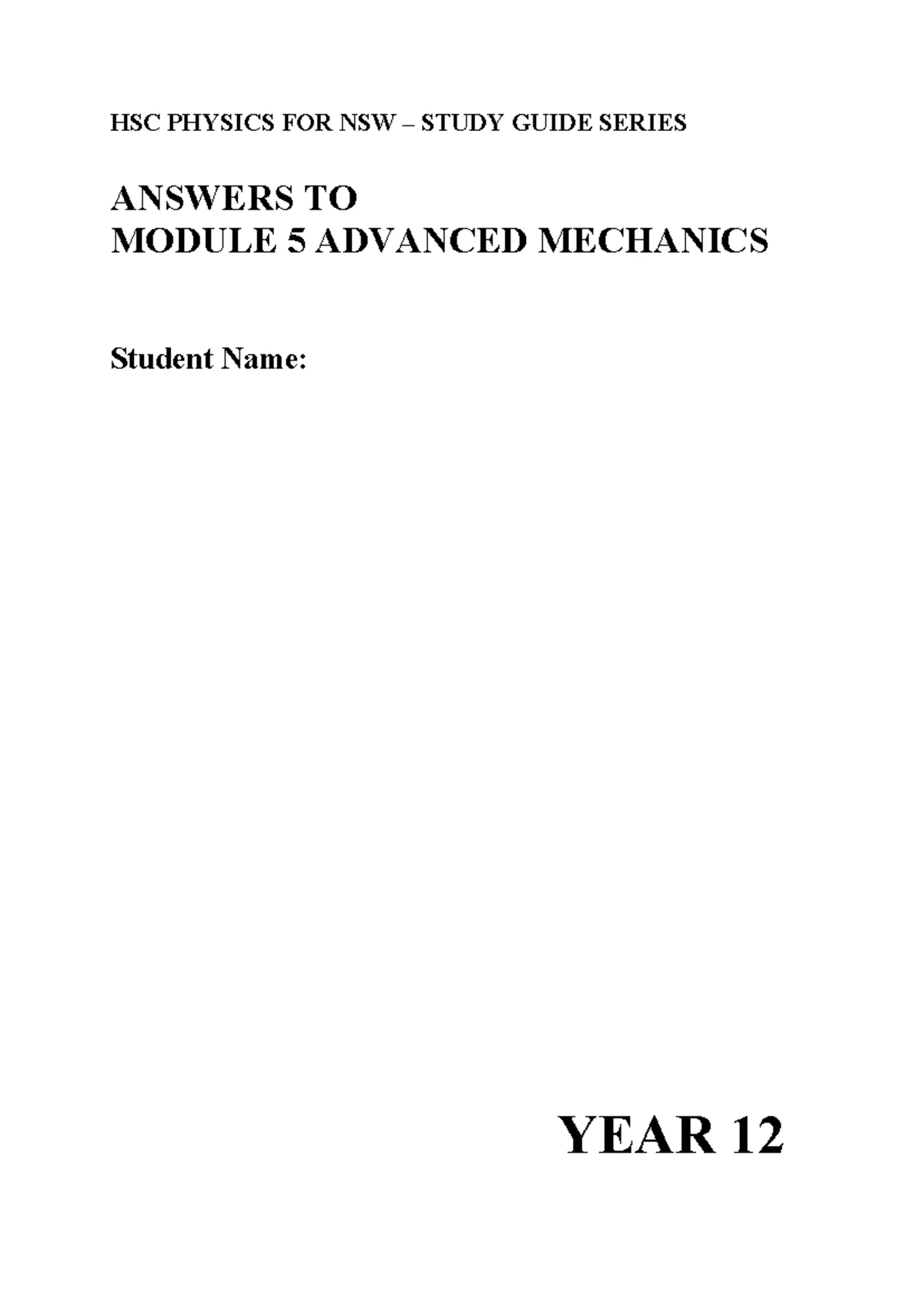 Module 7 Summary Notes: Key Concepts and Questions - Studocu