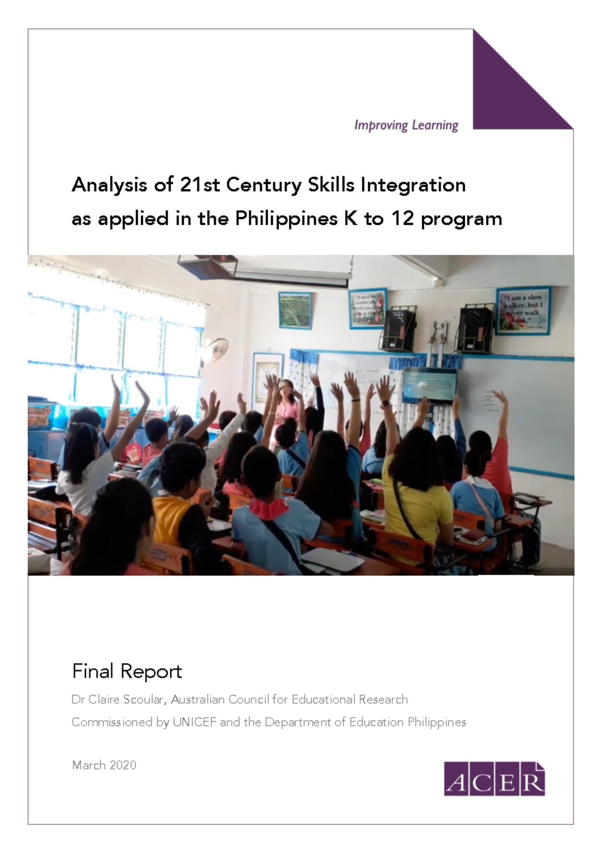 Enhancing 21st Century Skills in the Philippines K to 12 Program: A ...