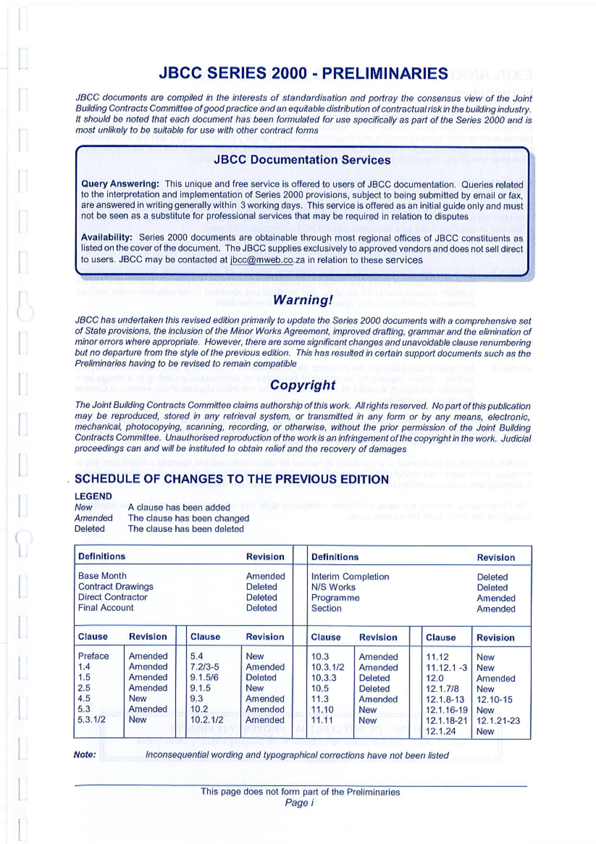 JBCC Preliminaries 2005: Comprehensive Guidelines and Changes (003 ...