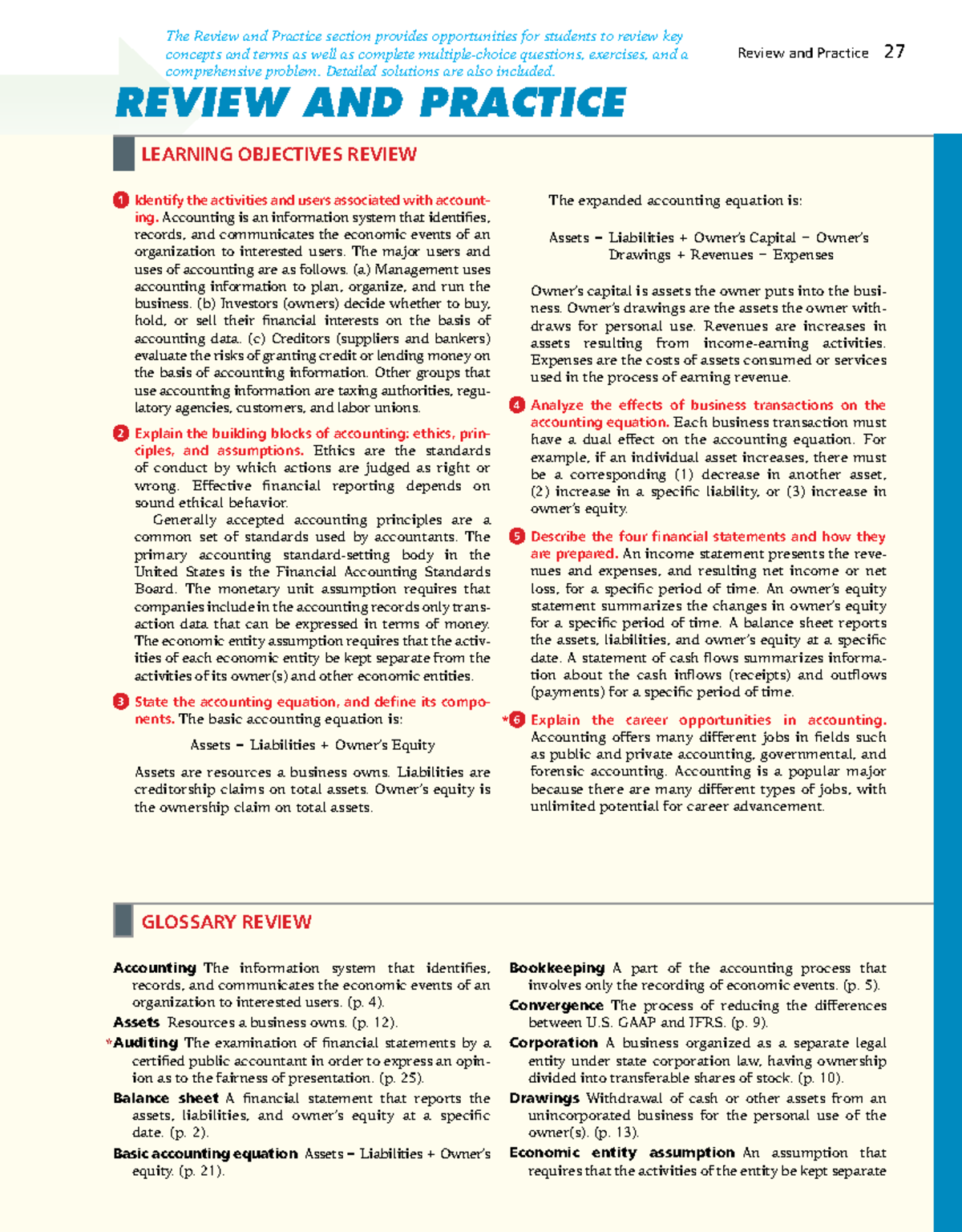 Accounting 101: Review & Practice Questions for Final Exam - Studocu