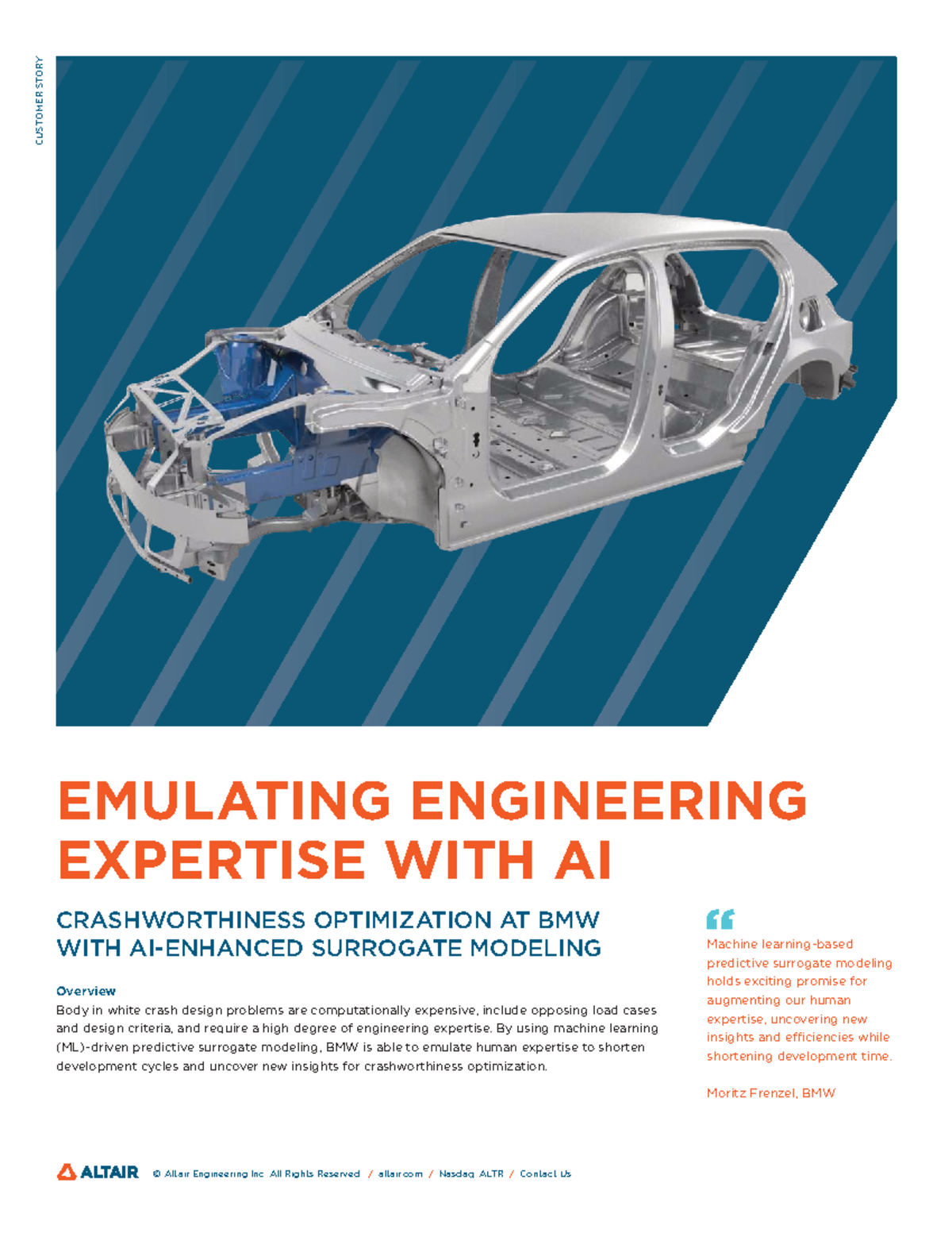 CUSTOMER STORY: AI-Driven Crashworthiness Optimization at BMW - Studocu