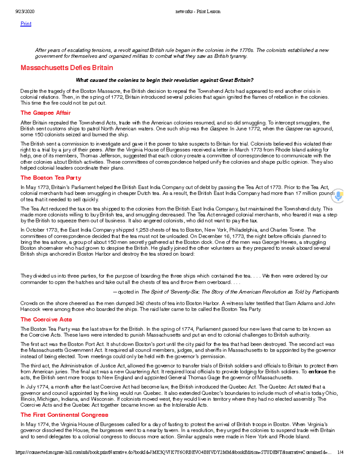 US History 2-2: Lesson on the American Revolution and Key Events - Studocu