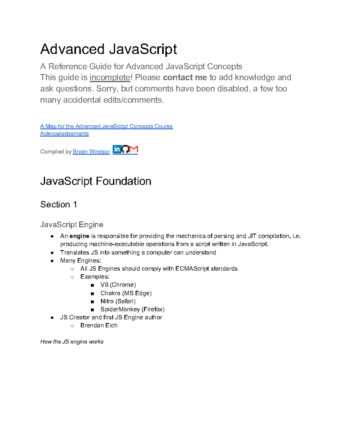 Advanced Java Script Concepts - Advanced JavaScript A Reference Guide ...