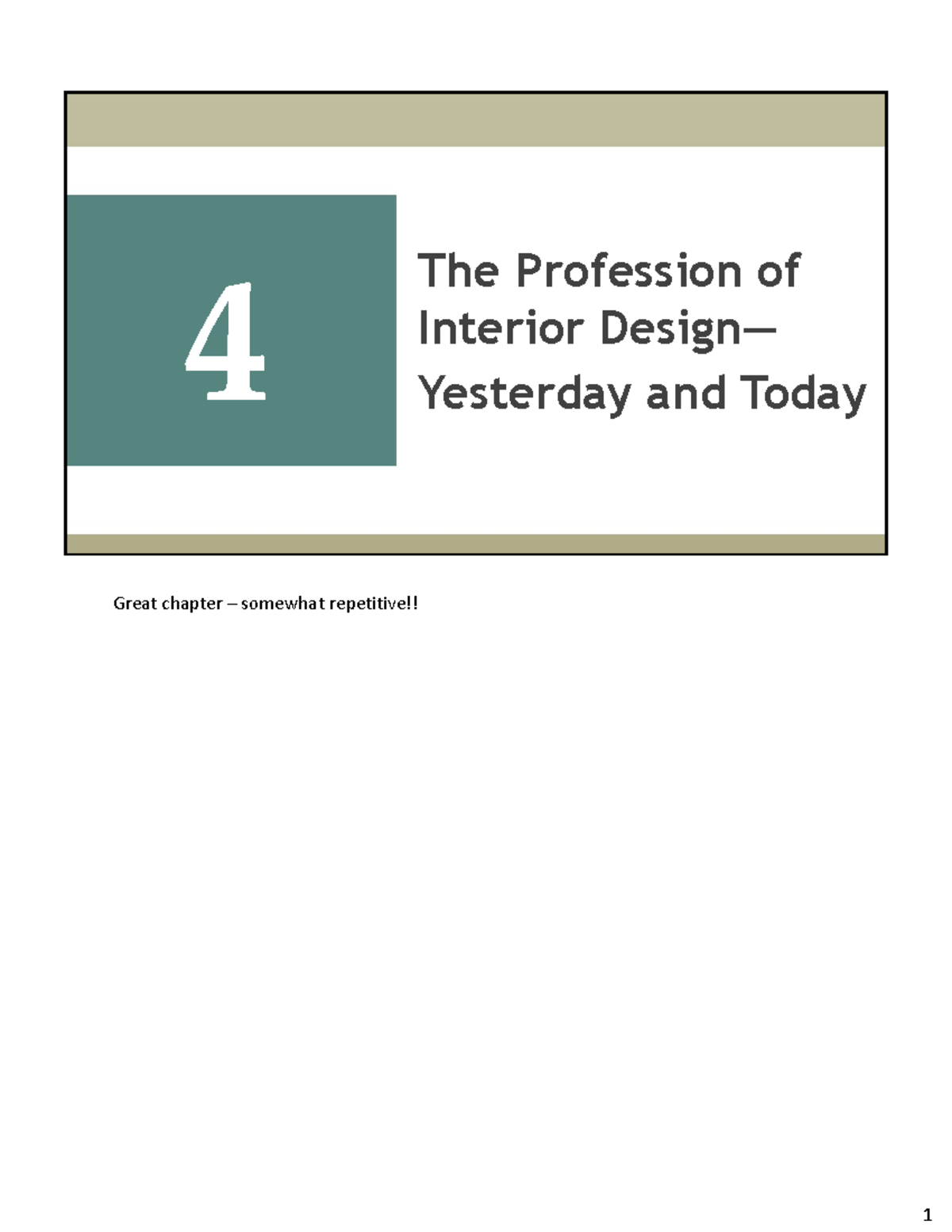 The Profession of Interior Design: History, Trends & Future Overview ...