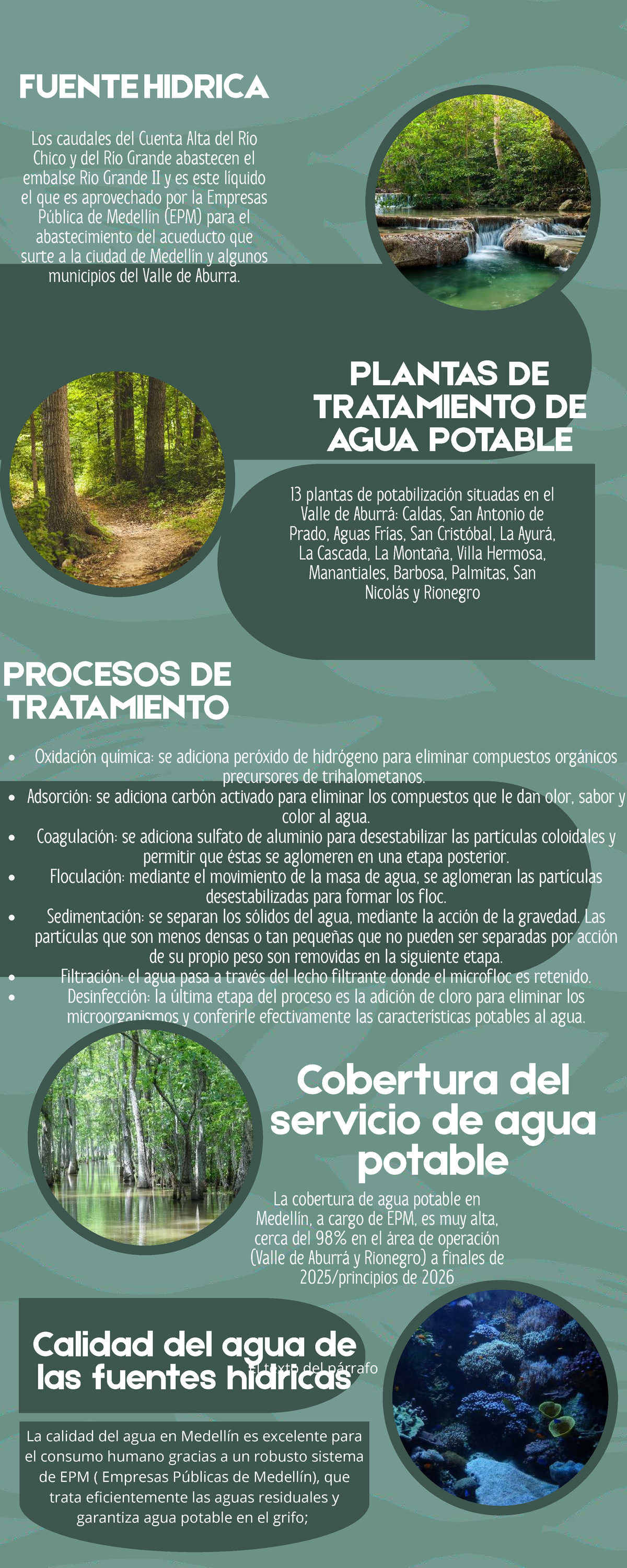 FUENTE HIDRICA: Tratamiento y Calidad del Agua en Medellín - Studocu
